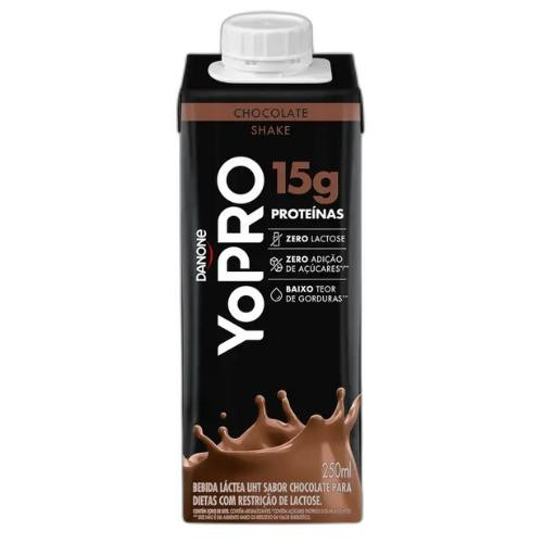 Detalhes do produto Bebida Lactea Shake Protein 250Ml Yopro Chocolate