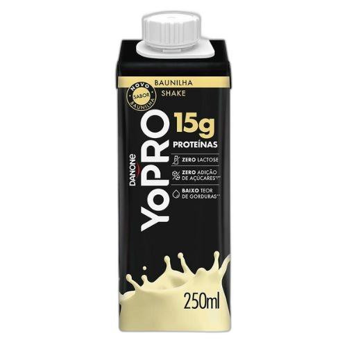 Detalhes do produto Bebida Lactea Shake Protein 250Ml Yopro Baunilha