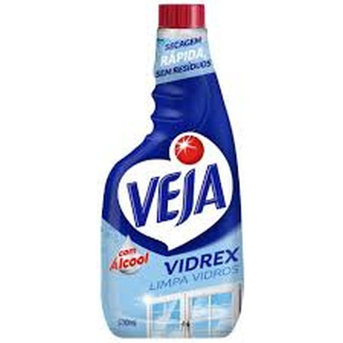 Detalhes do produto Limpa Vidro Vidrex Refil 500Ml Reckitt Com Alcool