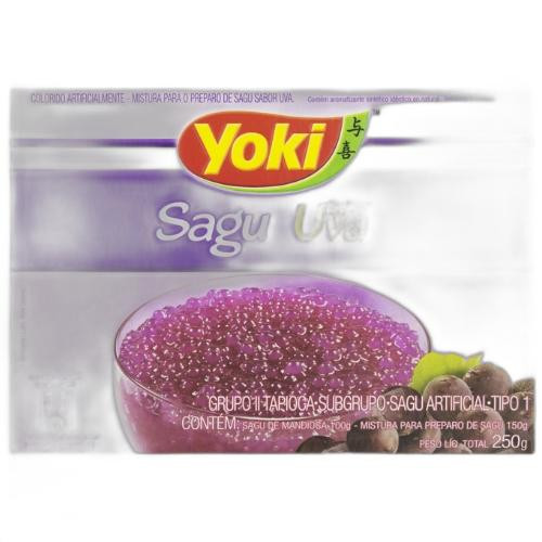 Detalhes do produto Mistura Sagu Tipo 1 250Gr Yoki Uva