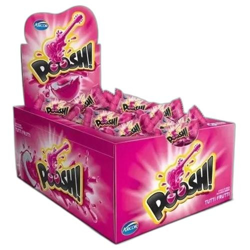 Detalhes do produto Chicle Poosh 200Gr Arcor Tutti Frutti