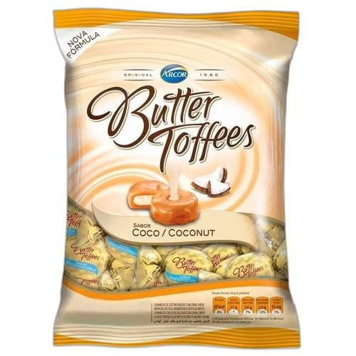 Detalhes do produto Bala Butter Toffe 100Gr Arcor Coco