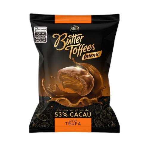 Detalhes do produto Bala Butter Toffees 53% 500Gr Arcor Trufa