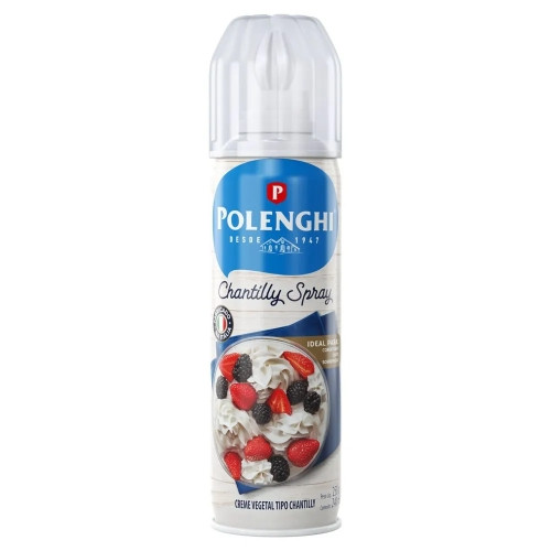 Detalhes do produto Chantilly Spray 240Ml Polenghi Tradicional