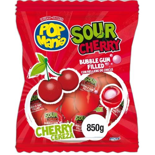 Detalhes do produto Pirl Chicle Pop Mania 50X17Gr Riclan Cereja
