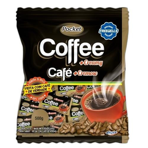 Detalhes do produto Bala Dura Pocket 500Gr Riclan Cafe