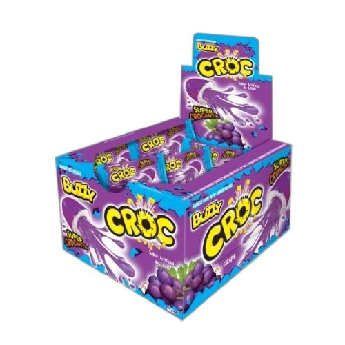 Detalhes do produto Chicle Buzzy Croc 40Un 172Gr Riclan Uva