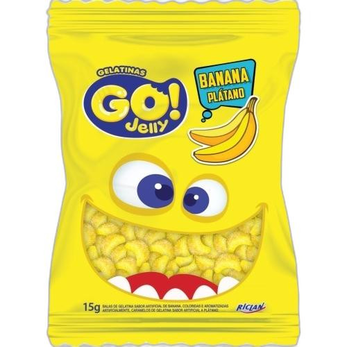Detalhes do produto Bala Gel Go Jelly Banana Dp 12X15Gr Ricl Banana