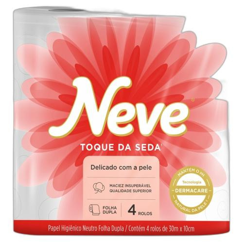 Detalhes do produto Papel Hig Neve Folha Dupla 04Un .