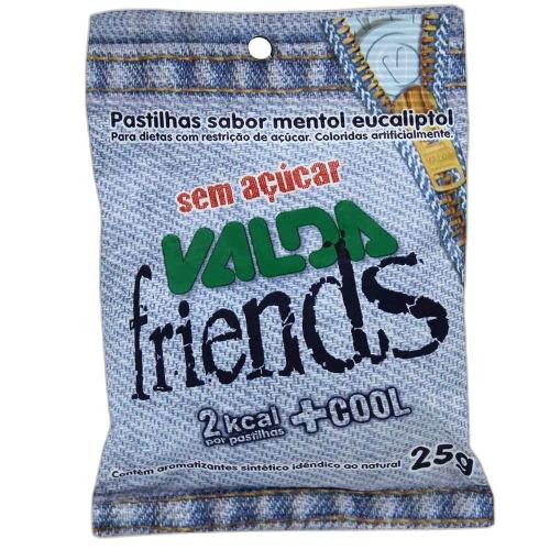 Detalhes do produto Past Friends Sem Acucar 25Gr Valda Mentol.eucalipt