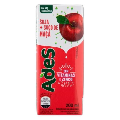 Detalhes do produto Suco 200Ml Ades  Maca