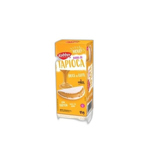 Detalhes do produto Barra Tapioca 3X16Gr Kobber Doce De Leite