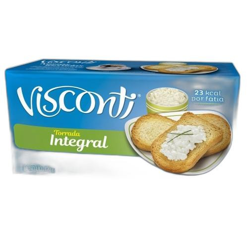 Detalhes do produto Torrada 120Gr Visconti Integral