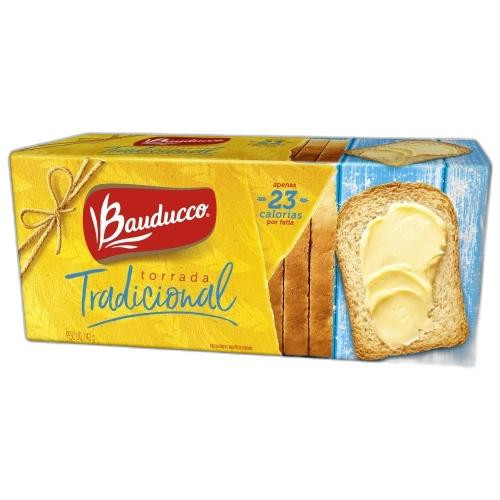 Detalhes do produto Torrada 142Gr Bauducco Salgada