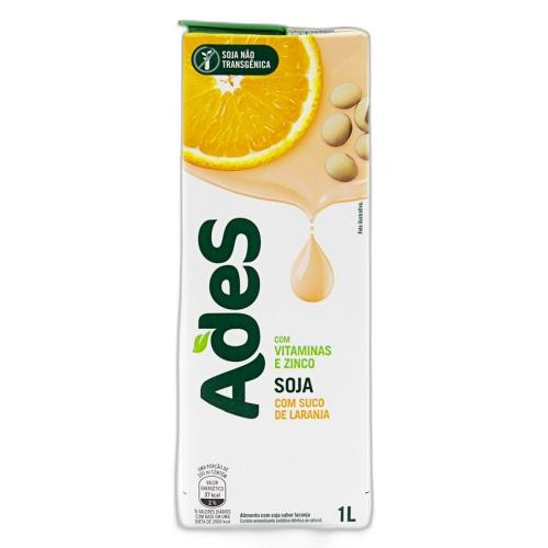 Detalhes do produto Suco Soja 1Lt Ades Laranja