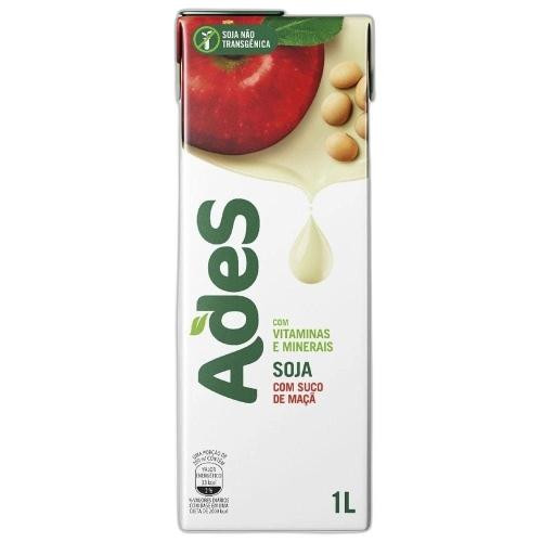 Detalhes do produto Suco Soja 1Lt Ades Maca