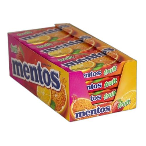 Detalhes do produto Drops Mentos Dp 12Un Van Melle Frutas