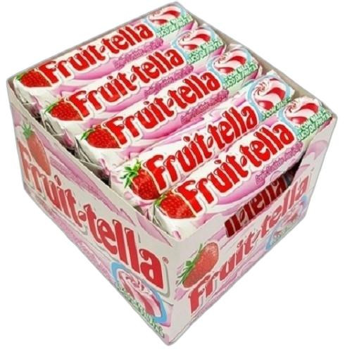 Detalhes do produto Bala Dura Fruitella Dp 15X41Gr Van Melle Morango Creme