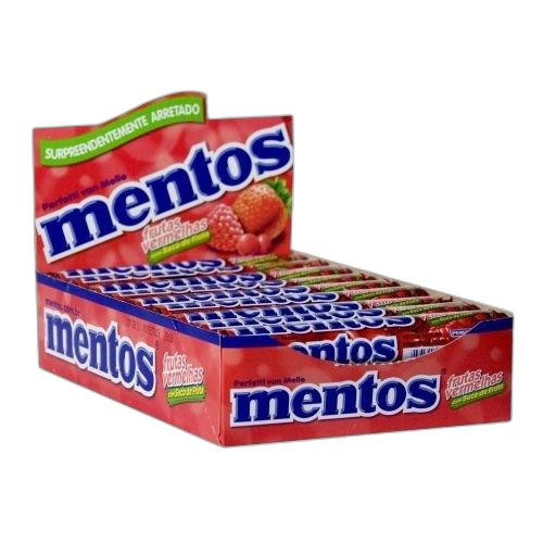 Detalhes do produto Drops Mentos 16Un Van Melle Frutas Vermelha