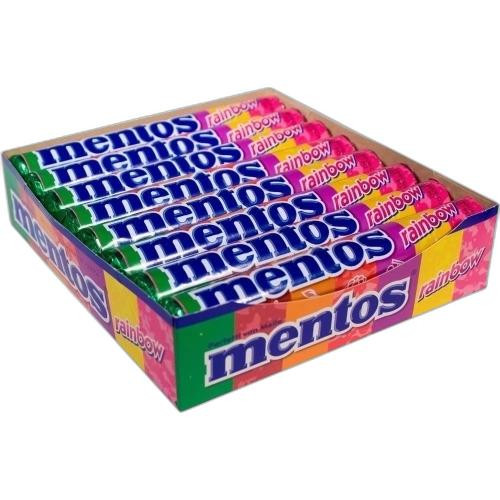 Detalhes do produto Drops Mentos 16Un Van Melle Rainbow