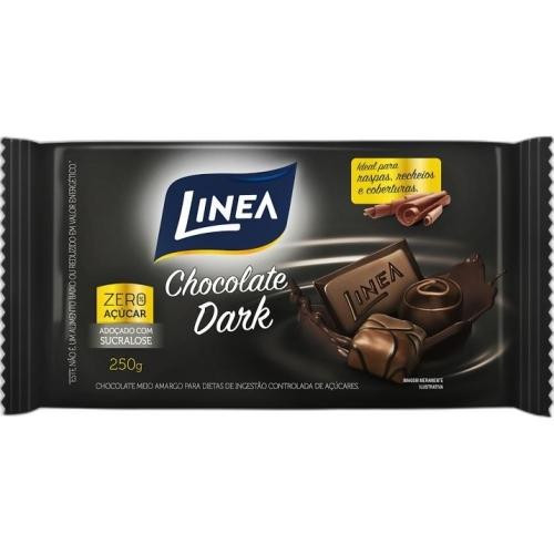 Detalhes do produto Choc Culinario Zero Acucar 250Gr Linea Dark