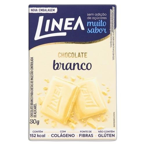 Detalhes do produto Choc Zero Acucar 30Gr Linea Branco