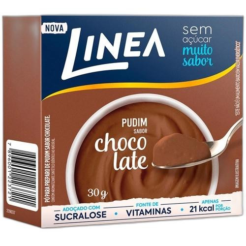 Detalhes do produto Pudim Po 25Gr Linea Chocolate