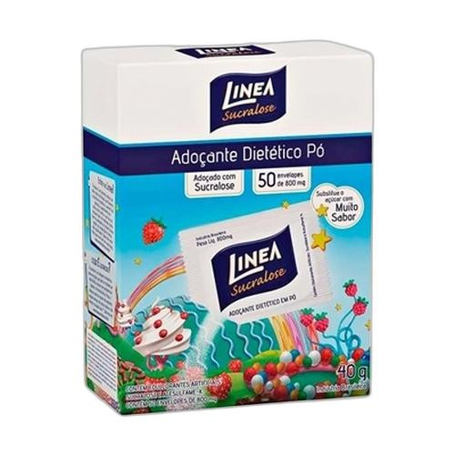 Detalhes do produto Adocante Envelope 50X0,5Gr Linea Sucralose