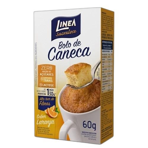 Detalhes do produto Mistura Para Bolo De Caneca 60Gr Linea Laranja