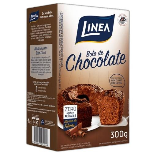 Detalhes do produto Mistura Para Bolo 300Gr Linea Chocolate