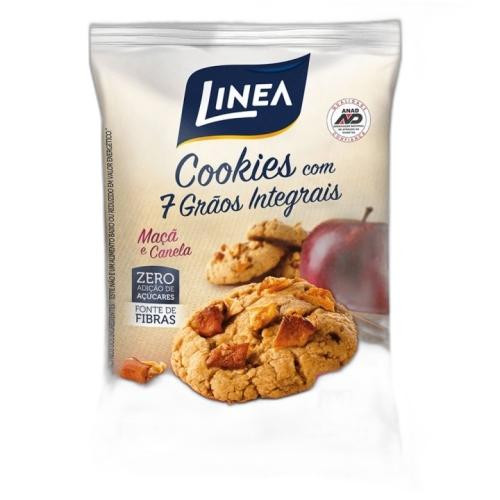 Detalhes do produto Bisc Cookies Pc 120Gr Linea Maca.canela