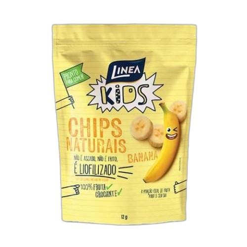 Detalhes do produto Chips Natural Liofiliz Kids Pc 12Gr Line Banana