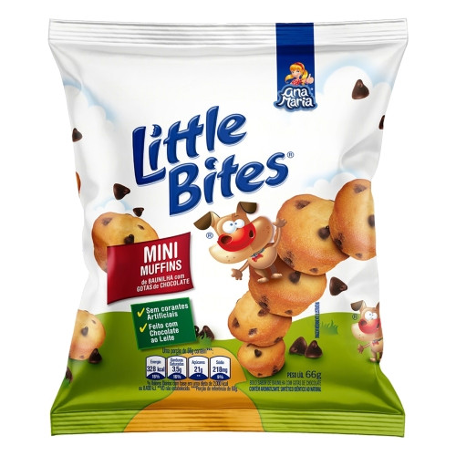 Detalhes do produto Mini Muffins Little Bites 66Gr Pullman  Baunilha