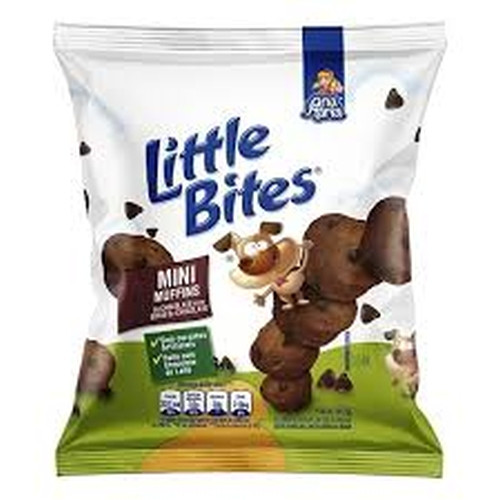 Detalhes do produto Mini Muffins Little Bites 66Gr Pullman  Chocolate