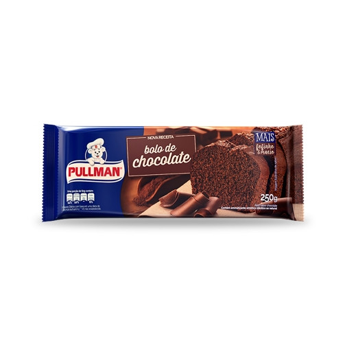 Detalhes do produto Bolo 250Gr Pullman Chocolate