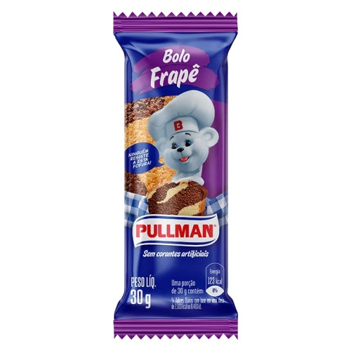 Detalhes do produto Mini Bolo 30Gr Pullman  Frape