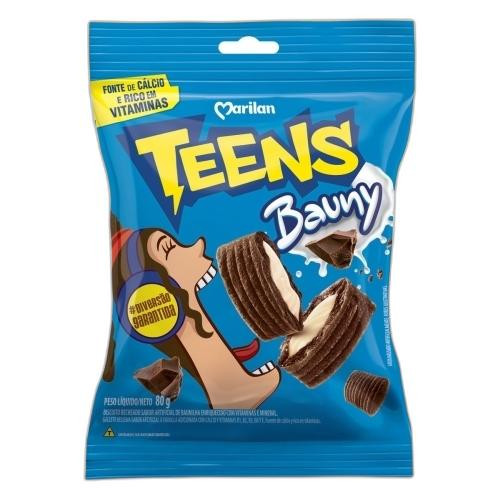 Detalhes do produto Bisc Teens 80Gr Marilan Bauny