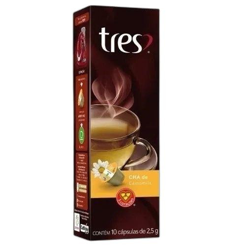 Detalhes do produto Cha Capsula 10X2,5Gr Tres Coracoes Camomila