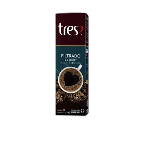Detalhes do produto Cafe Filtrado Capsula 10X7,5Gr Tres Cora Gourmet
