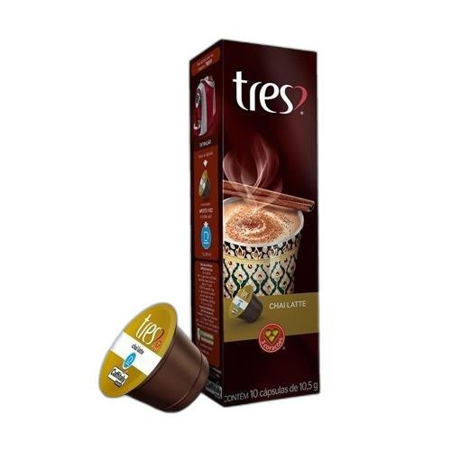 Detalhes do produto Capsula 10X11Gr Tres Coracoes Chai Latte