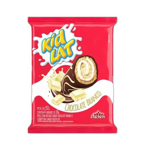 Detalhes do produto Bolinho Cob Rech Kid Lat 152Gr Duchen Choc Bco