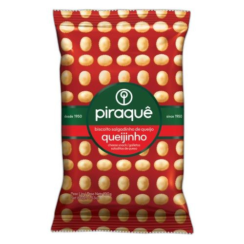 Detalhes do produto Bisc 100Gr Piraque Queijo