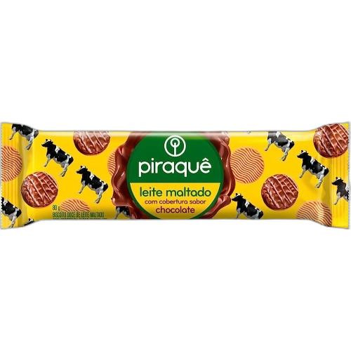 Detalhes do produto Bisc Leite Maltado 80Gr Piraque Cober C Chocol