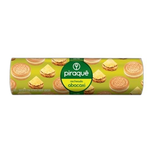 Detalhes do produto Bisc Rech 160Gr Piraque Abacaxi