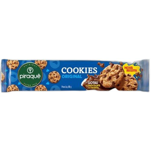 Detalhes do produto Bisc Cookies 80Gr Piraque Baun.got Choc