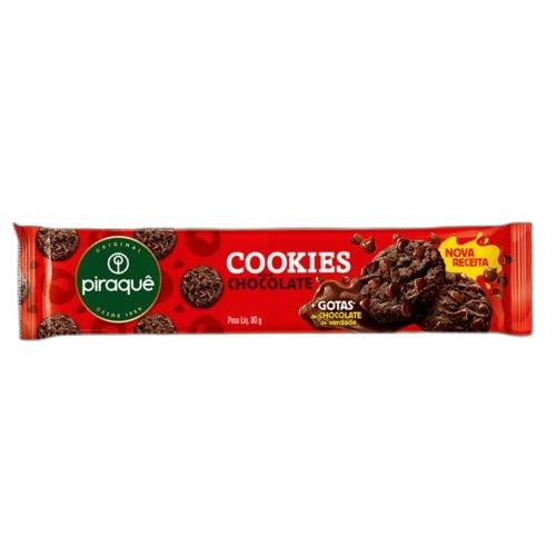 Detalhes do produto Bisc Cookies 80Gr Piraque Choc.gotas Choc