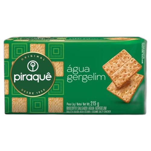 Detalhes do produto Bisc Agua E Sal 215Gr Piraque Gergelim