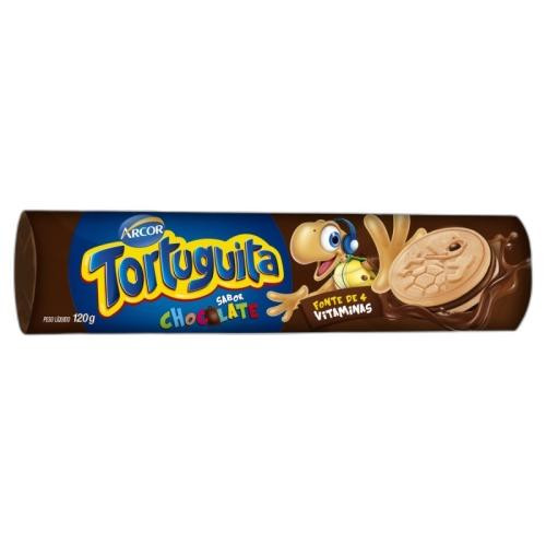 Detalhes do produto Bisc Rech Tortuguita 120Gr Arcor Chocolate