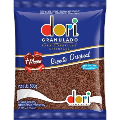 Detalhes do produto Choc Granulado Macio 500Gr Dori Chocolate