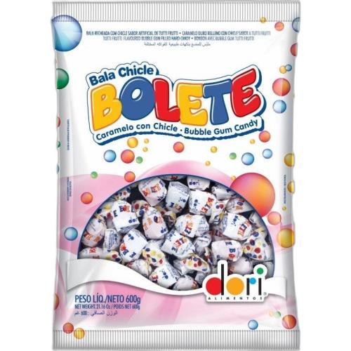 Detalhes do produto Bala Dura Chicle Bolete 600Gr Dori Tutti Frutti